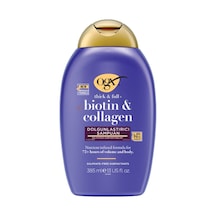 Ogx Biotin & Collagen Şampuan 385 Ml - 2 Adet Tarı
