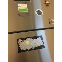 Mapofx - Gez - Kazı Türkiye Haritası Magnet, 20x10 Cm Diğer