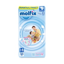 Molfix Bebek Bezi 4 Numara Maxi Avantajlı Paket 50 Adet