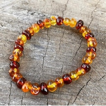 Kehribar Bileklik  Amber  Doğal Taş  Kehribar Bileklik