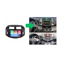 Toyota Rav Android Multimedya Sistemi 4-64 Cadence 2006-2012 +360 Kamera 9"
