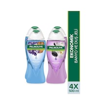Palmolive Moments Sandal Ağacı Lavanta & Böğürtlen Orkide Nemlendirici Duş Jeli 4 x 500 ML