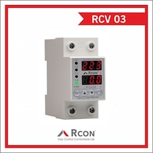 Rcon Rcv 03 Akım Ve Voltaj Korumalı Monofaze 63a Sigorta