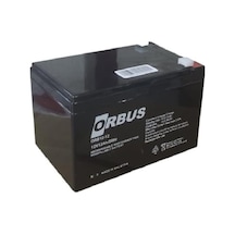Orbus 12v 12 Amper Agm Akü Ebatlar: 150x97x95mm