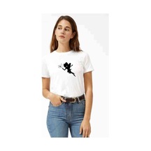 Silhouette Fairy Kadın Beyaz Tshirt