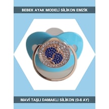 Sahi Aksesuar Bebek Ayak Modeli Silikon Emzik Bezyı351 Pembe