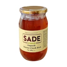 Sade Organik Süzme Çiçek Balı 460 Gr