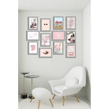 Modern Style 12 Parçalı Mdf Tablo Mck097 Çok Renkli - 713703961 Çok Renkli
