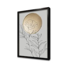 Güneş Ve Dallar Çerçeveli Mdf Tablo-172178