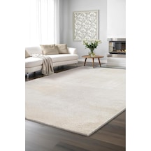 Peluş Post Shaggy Çocuk Odası Oturma Odası Salon Mutfak Halısı,yıkanabilir Kilim,antrasit Krem Krem