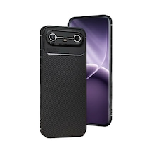 Uryport Tecno Spark Slim 5g Auto Focus Karbon Kapak - Siyah