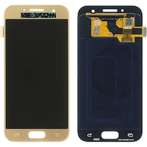 Samsung Galaxy A3 2017 Sm-a320 Lcd Ekran Dokunmatik Gold