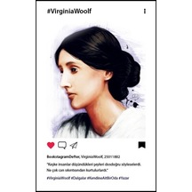 Aylak Adam Hobi-Virginia Woolf Bookstagram Defter