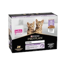 Pro Plan Kitten Pouch Hindili Yavru Kedi Maması 10 x 85 G