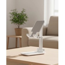 Kaymaz Silikon Yüzeyli Ergonomik Telefon Standı Diğer