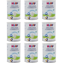 Hipp 2 Organik Combiotic Devam Sütü 6+ Ay 9 x 350 G