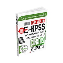 2026 Ekpss Genel Görme İşitme-2 Çıkmış Sorular Tüm Yıllar Çözümlü Yayınları