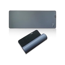 Gray 80x30cm Hybrid Yüzey - 4mm Kalınlık - Özel Yüzey Altı Dikiş - Kaydırmaz Zemin Xl Premium Mousepad