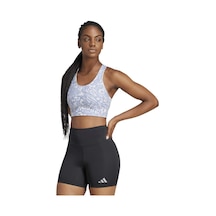 Adidas Run Pkt Ms Aop Kadın Antrenman Sporcu Sütyeni Jn9694 Gri Gri
