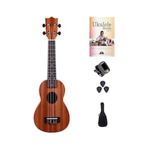 Soprano Ukulele Maun Ağacı Ukulele Seti