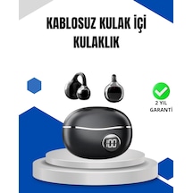 Bluetooth 5.4 Kablosuz Kulaklık Açık Kulak Güvenli Tasarım Ve Hızlı Şarj Özelliği