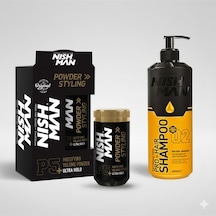 P5 Toz Saç Şekillendirici Wax - 20 Gr X 3 Adet/ + 400 Ml Tuzsuz Şampuan Hediye