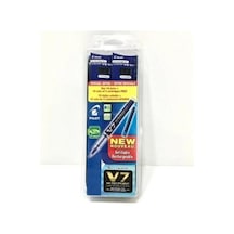 Pilot V7 Hı-Tecpoınt (M) 0,7MM Kartuşlu Kit Mavi SET
