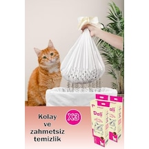 Kedi Kumu Filtresi, Elekli Filtre, Kokusuz Kedi Tuvaleti Temizleme Filtresi, Kedi Bakım, Kolay Ve Zahmetsiz Temizlik, Kapalı Ve Açık Tuvaletler İçin Uyumludur 3 Lü Paket