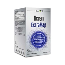 Orzax Ocean Extramag Üçlü Kombinasyon Takviye Edici Gıda 60 Tablet