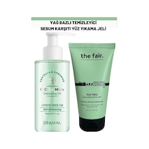 The Fair Çay Ağacı İçerikli Sebum Yüz Yıkama Jeli 150 ML + Dermal Yüz Temizleme Yağı 150 ML