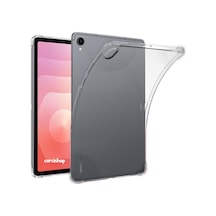 Samsung Galaxy Tab S11 Sm-x730 11 İnç Modeliyle Uyumlu Kılıf Şeffaf Silikon Arka Tablet Koruma Kapak Arka Kapak