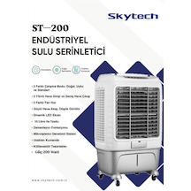 Skytech St-200 Sulu Klima Hava Soğutucu