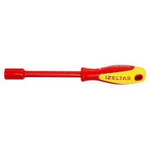 İzeltaş 4773190100 1000V Süngüsü İzoleli Lokma Uçlu Tornavida 10 MM