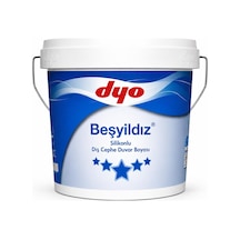 Dyo Beşyıldız Silikonlu Dış Cephe Boyası 7.5 Lt Diğer