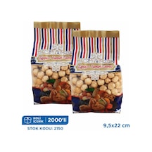 9.5X22 Cm 2.000 Adet Kuruyemiş Çerez Poşeti