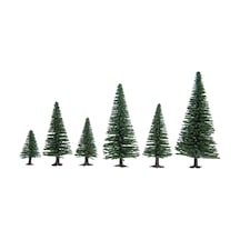 Noch 26920 Çam Ağaçları, 10 Adet, 5-14 Cm. Diorama Malzemesi