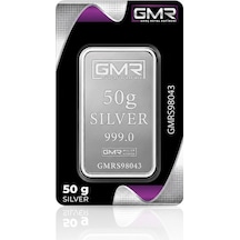 Agakulche 50 Gram 999.0 Ayar Gmr Külçe Gümüş