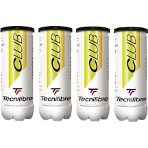 Tecnifibre Club 3'lü 4 Kutu Tenis Topu