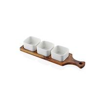 Woody Porselen Servis 33x10 Cm