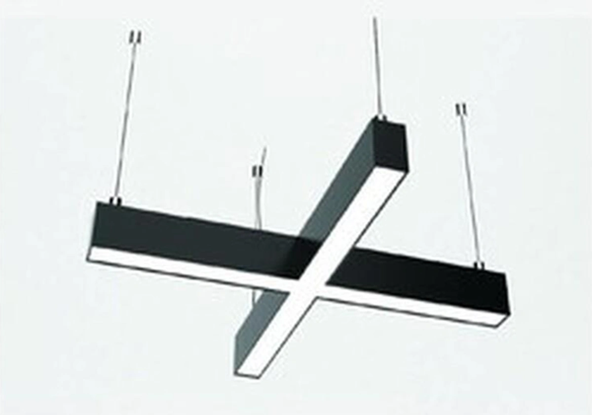 Forlife 60 Cm X Veya + Şeklinde Linear Armatür Mavi