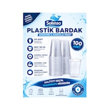 Plastik Bardak 180 Cc Otomat Pet Bardağı 100 Adet Beyaz - 862120419 Beyaz