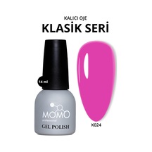 Momo Professional Kalıcı Oje K024 Fuşya Pembe 14 Ml