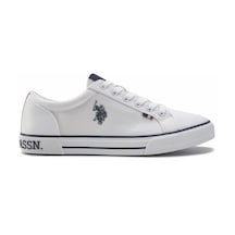 U.s. Polo Assn. Teo Keten Sneaker Erkek Günlük Ayakkabı Beyaz