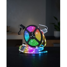 Rgb Smart Şerit Led Işık Uzaktan Kumandalı Ucz10mşeritled-6 Çok Renkli