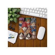 Kediler Baskılı Oyuncu Mousepad 0119