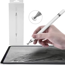 iPad Uyumlu Dokunmatik Kalem Passive 2 İn 1 Çizim ve Yazı Kalemi