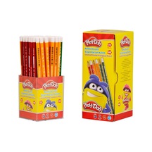 Play-doh Renkli Üçgen Kurşun Kalem 72'li Stand Çok Renkli