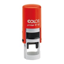 Colop R12 Yuvarlak Kırmızı Kasa Kırmızı Keçe - 12 MM