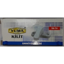 Yuma Ym-724 Metal Kapı ve Pencere Emniyet Kilidi Çok Renkli