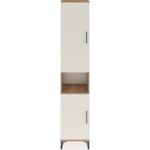 Arges Dolap 5 Raflı 2 Kapaklı 44x30x221 Çam-aytaşı Atlas Çam